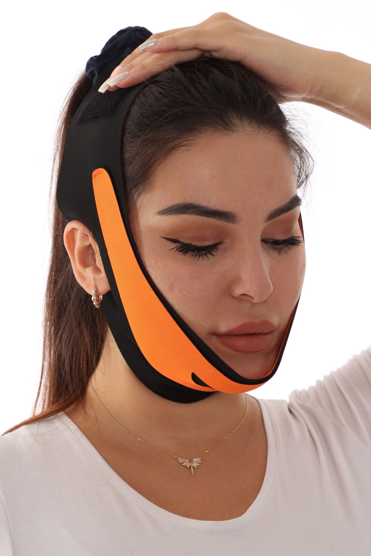 Ameliyatsız Lifting Etkili V-Line Gıdı Bandı